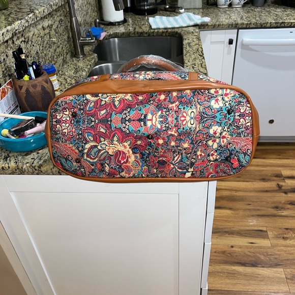 NWT Baosha Weekender Large Travel Bag 15X19 - Picture 4 of 6